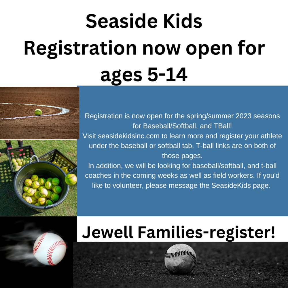 Seaside Kids Registration Flyer