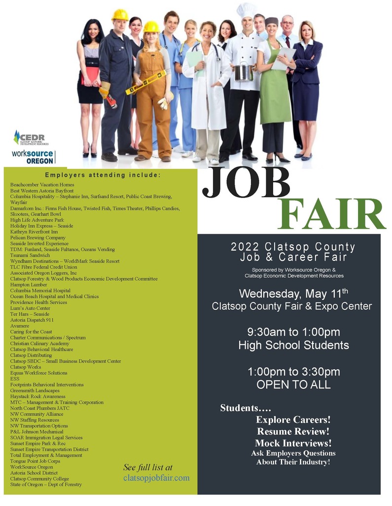 Clatsop County Job & Career Fair
